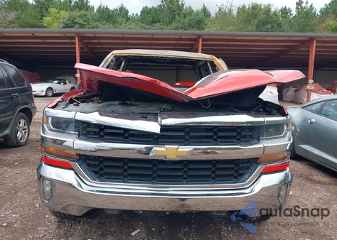 2018 Chevrolet Silverado 1500 1Lt из США, поврежденный, VIN 3GCUCRER1JG269285